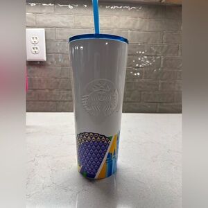 Starbucks x Disney 4 Parks 2025 Metal Tumbler